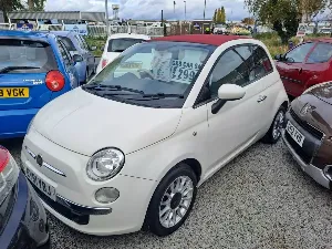 FIAT 500 Convertible  - used cars Hereford